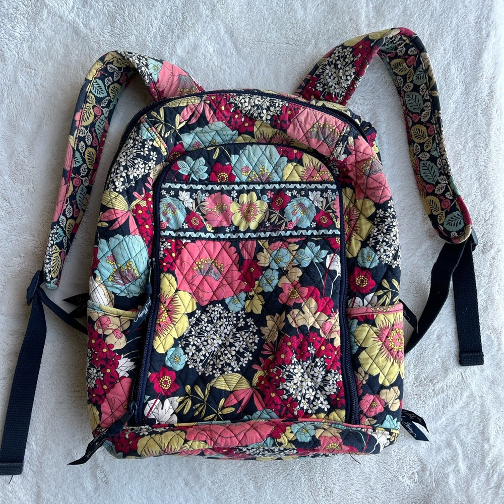 Vera Bradley “Happy Snails” laptop backpack
